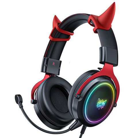 X10 RGB Wired Gaming Headset with Detachable Horn-CE01076-Veeddydropshipping