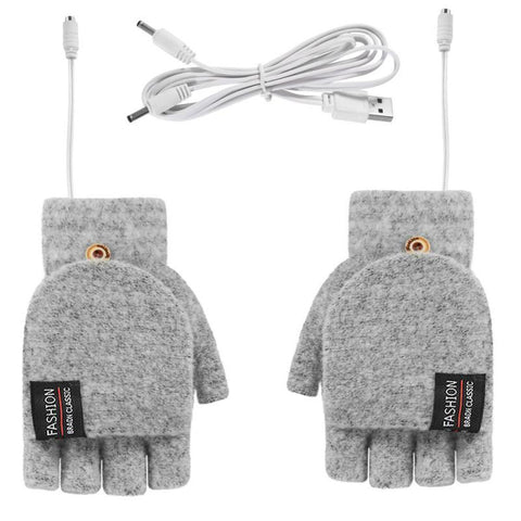 Winter Heated Gloves Adjustable Temperature Motorcycle Cycling Gloves USB Electric -OS00967-Veeddydropshipping