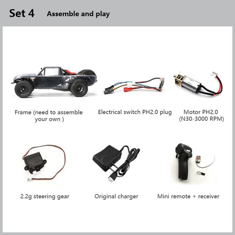 Orlandoo Hunter 1/32 Mini Truck Vehicle Toys Pipe Off-road Climbing RC-TB01442-Veeddydropshipping
