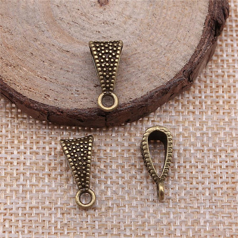 Charm Antique Bronze Color Beads  Making Jewelry -JW01645-Veeddydropshipping