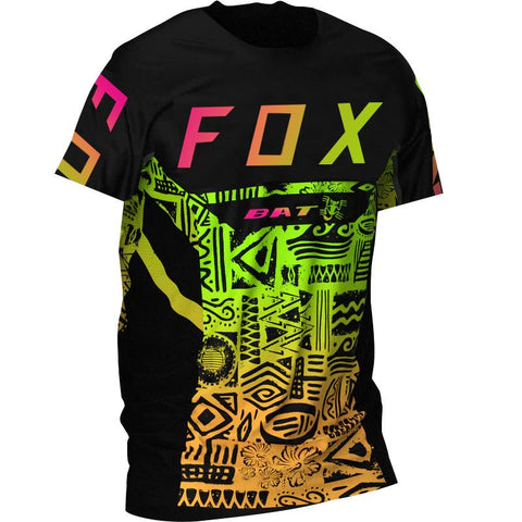 Men  Cycling Jersey Clothing MTB BATFOX Motorcycle Mountain Shirts Off-Road Long -OS01036-Veeddydropshipping
