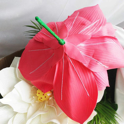 Giant Foam Flowers Large Lotus Head Diy-HA00765-Veeddydropshipping