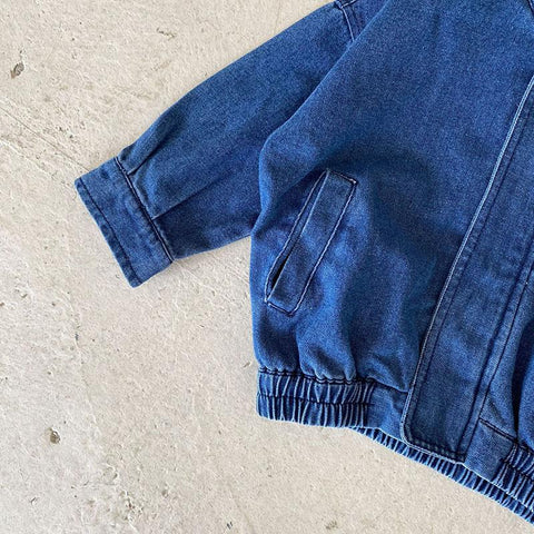 Children Denim Jacket Boys Girls Autumn Clothes-Veeddydropshipping