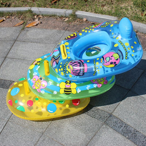 Baby Swimming Pool Rings Seat Cute Inflatable Swim Ring Float Seat Swim -OS00095-Veeddydropshipping