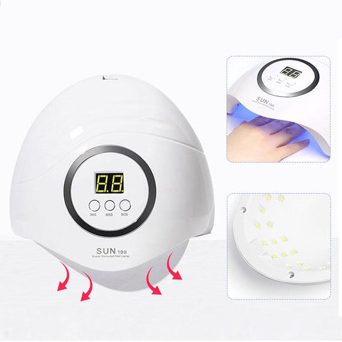 Nail Dryer LED Nail Lamp UV Lamp for Curing All Gel -BH01101-Veeddydropshipping