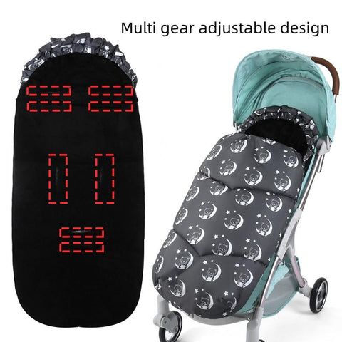 Universal Baby Stroller Sleeping Bag Waterproof Thicken Warm Newborn Foot Cover-TB00407-Veeddydropshipping