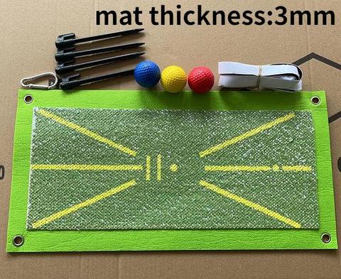 Ball Trace Directional Mat Swing Path Pads Swing Practice-OS01423-Veeddydropshipping