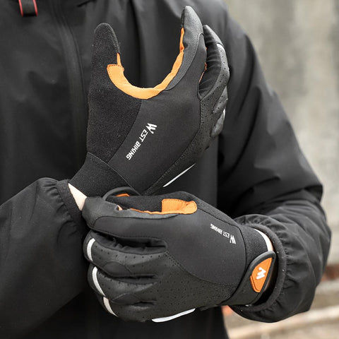 Cycling Gloves Full Finger Touchscreen Anti Slip Bike Bicycle Gloves Portable Waterproof-OS01103-Veeddydropshipping