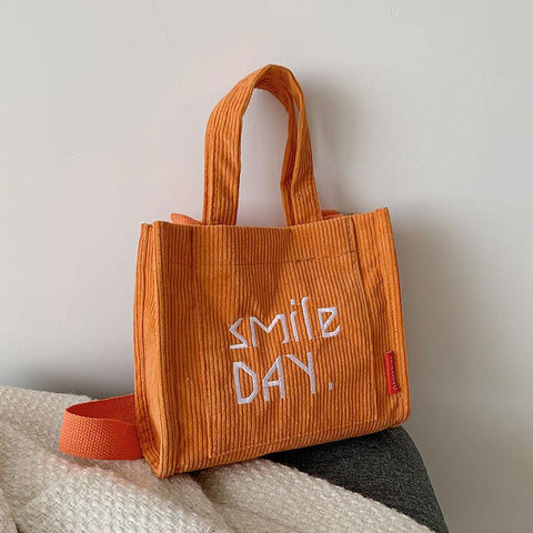 Bag Girl Shopper Fashion Casual Simple Handbag Cute Cartoon-BS00387-Veeddydropshipping