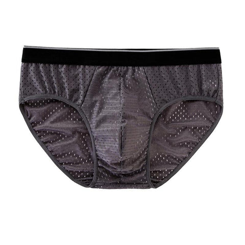 Underwear Large Size Men Panties Ice Silk Soft Comfortable-MF01696-Veeddydropshipping