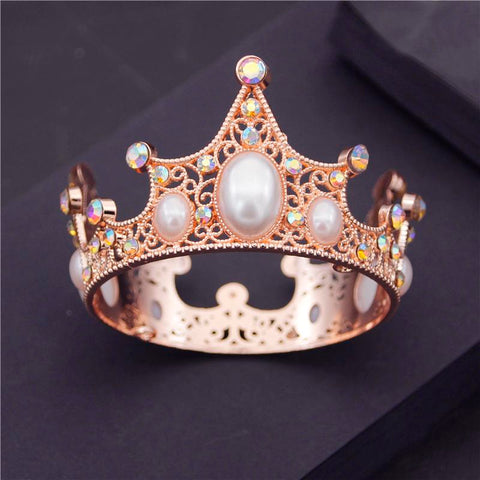 Wedding Crystal Brithday cake baking decorative Head Jewelry -JW00521-Veeddydropshipping