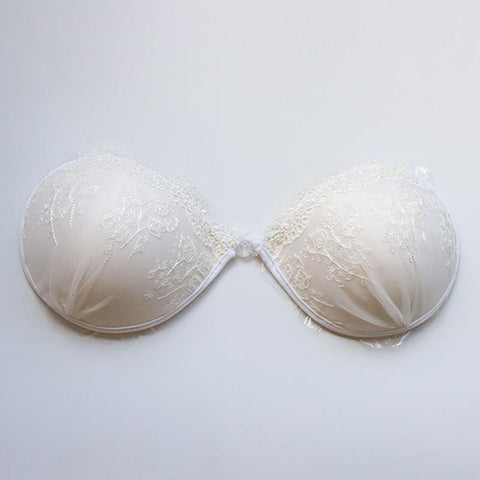 Lace Embroidery Invisible Push up Sticky Bras-WF00860-Veeddydropshipping