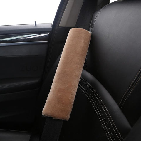 Universal Auto Seatbelt Shoulder Pad Warm Plush Interior-AM01412-Veeddydropshipping