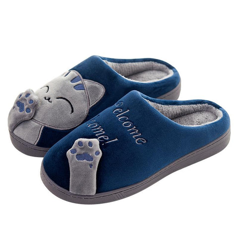 Embroidered Round Toe Flats Indoor Women&#39;s-BS01140-Veeddydropshipping