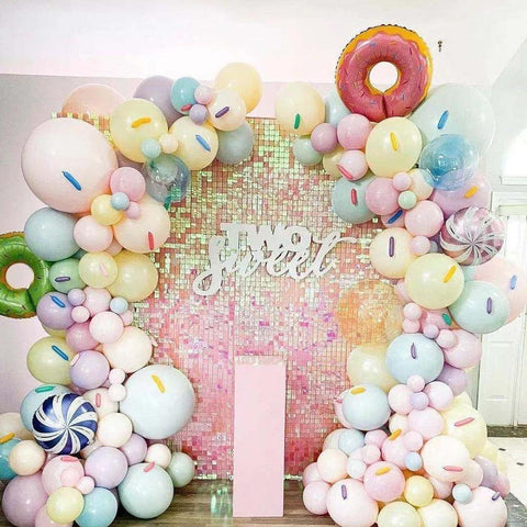 Backdrop Crystal Pneumatic Panel Sequins Art Wall-HA00238-Veeddydropshipping