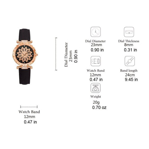 5pcs Set Watches Women Leather Watch Simple Casual -JW00884-Veeddydropshipping