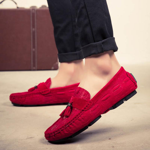 Summer Moccasins Comfortable Genuine Leather Loafers-BS01345-Veeddydropshipping