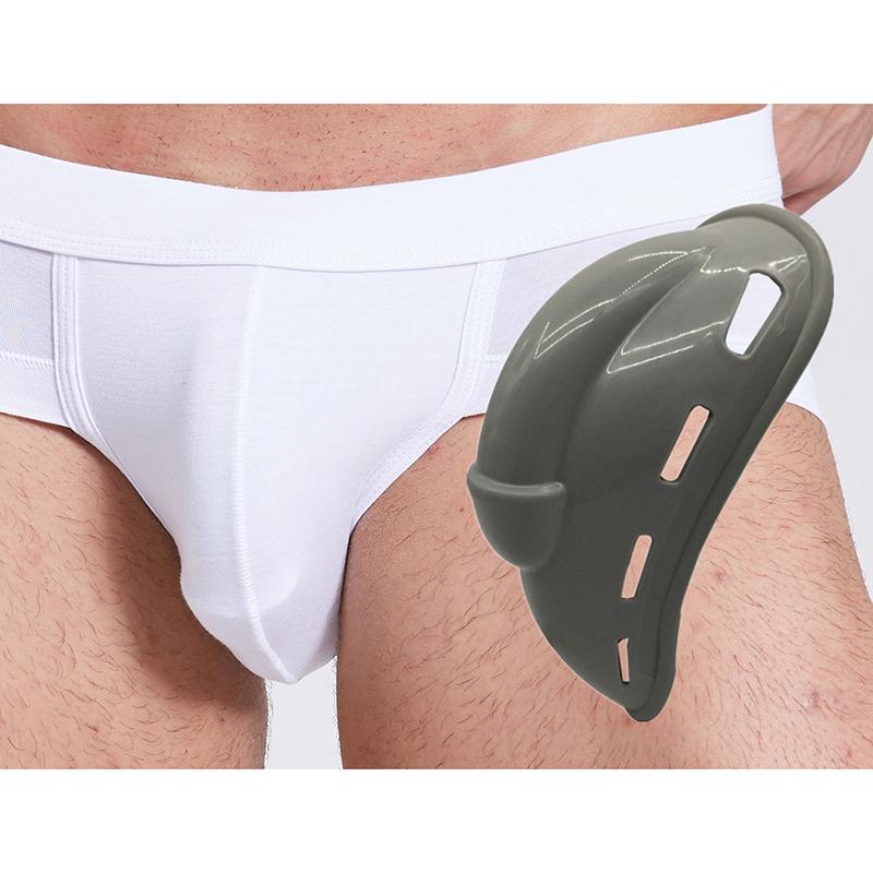 Silicone Pad Protection Push Up Cup Swimwear Boxer Shorts-MF01488-Veeddydropshipping