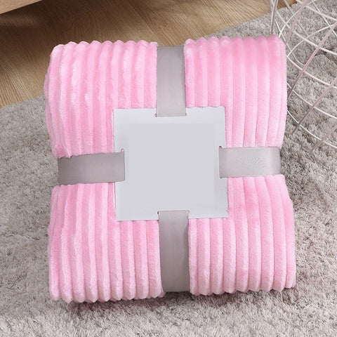 Throw Blanket Soft Reversible Ultra-HA00438-Veeddydropshipping