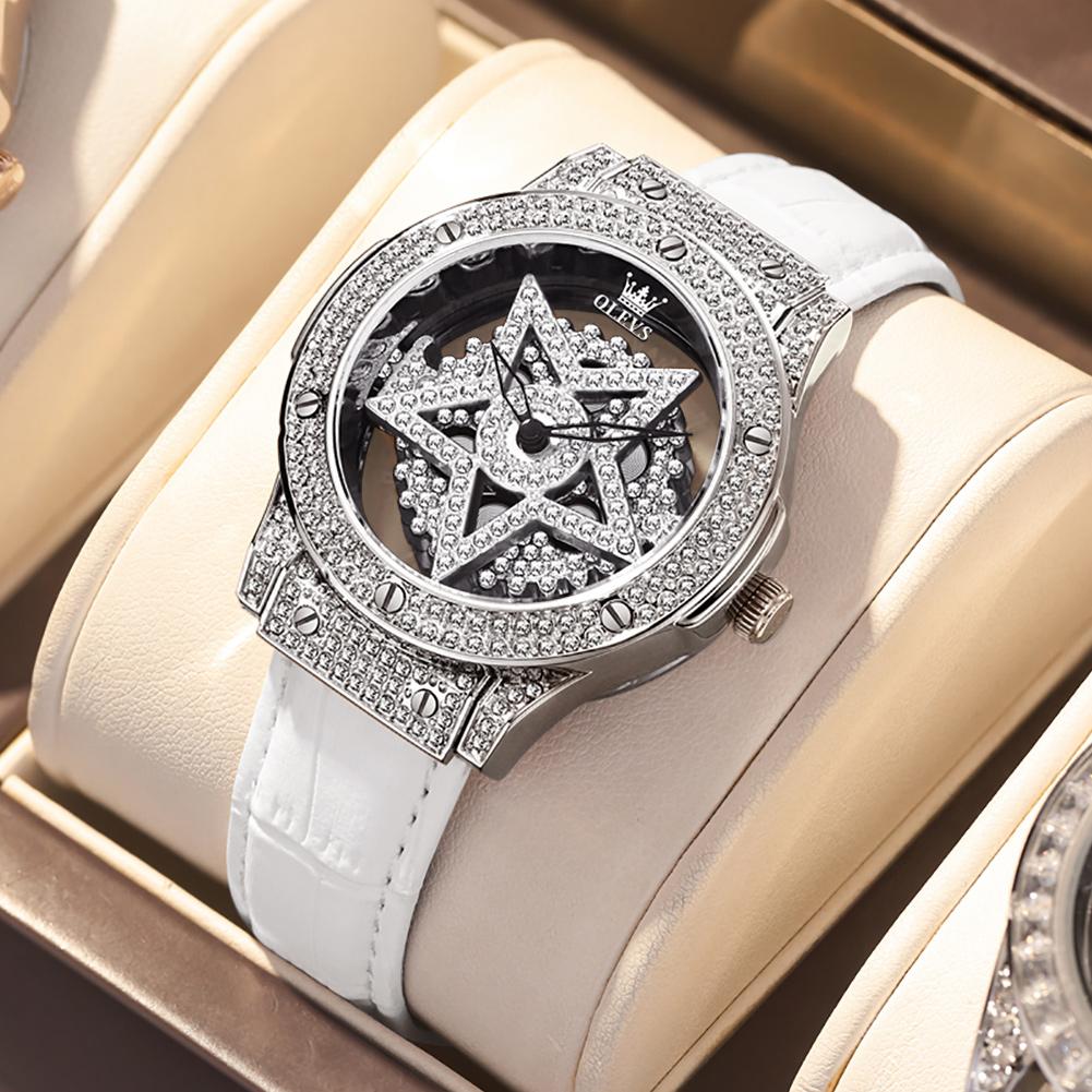Quartz Luxury Diamonds Waterproof  Elegant Quartz Watch -JW00990-Veeddydropshipping
