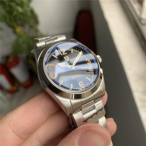 Automatic Mechanical Watches Sapphire Stainless Steel -JW00630-Veeddydropshipping