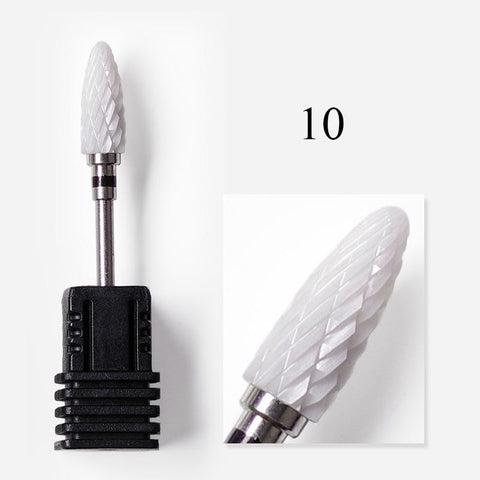 Ceramic  Professional Nail File Gel Polish Removal Manicure Tool-BH01046-Veeddydropshipping