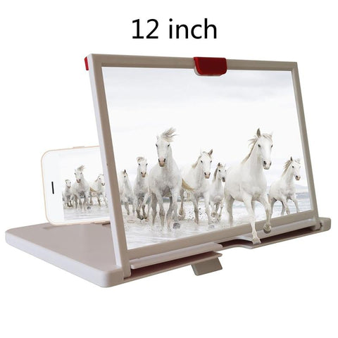 J60A 3D Mobile Phone Screen Magnifier Amplifying Stand Movie Portable Foldable-PA00726-Veeddydropshipping