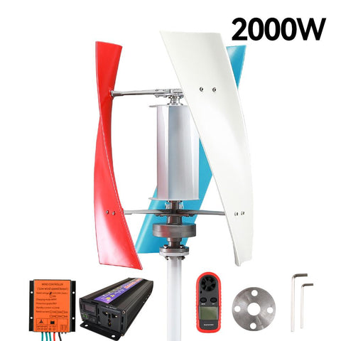 Spiral Wind Vertical Turbine Generators Alternative-TI00672-Veeddydropshipping
