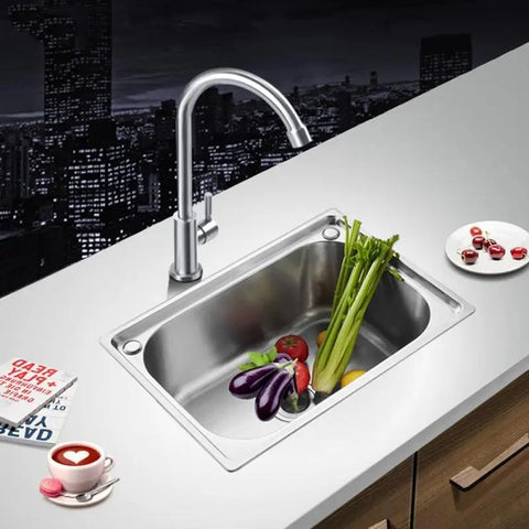 Kitchen Sink Single Slot Bowl-TI00634-Veeddydropshipping