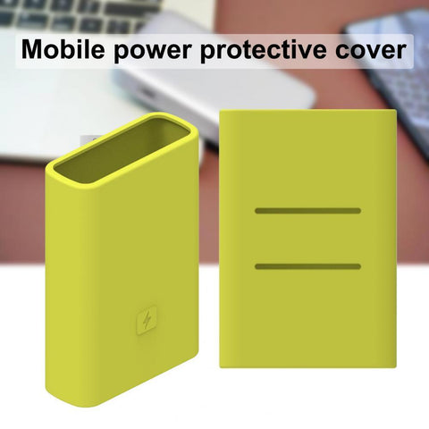 Power Bank Silicone Case 10000mah Drop-proof Sleeve for Xiaomi 10000mah Power-PA00453-Veeddydropshipping