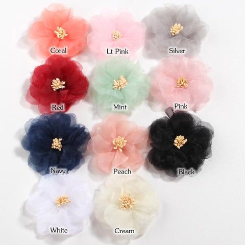 Artificial Chiffon Flowers Boutique Patch-HA00703-Veeddydropshipping