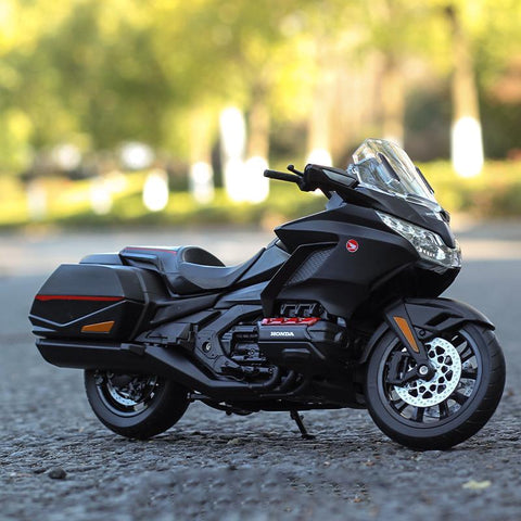 WELLY 1:12 2020 Honda Gold Wing Motorcycle Simulation Alloy Model-TB01432-Veeddydropshipping