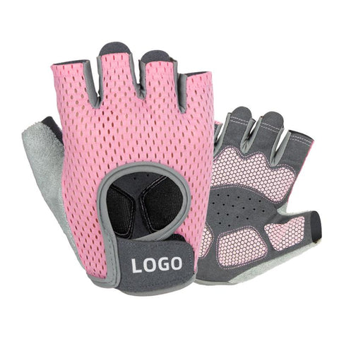 Fitness Weight Lifting Gym Gloves Half Finger Anti-Slip Breathable Bicycle -OS00948-Veeddydropshipping