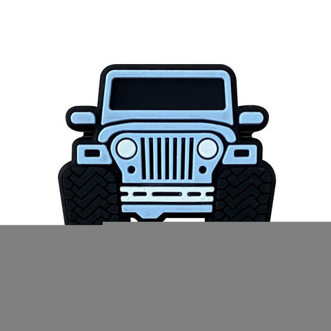 10Pcs Baby Silicone Beads BPA Free Jeep Car  Silicone DIY Pacifier Chain Care-TB00815-Veeddydropshipping