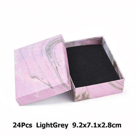 Marble Jewelry Box Carton Packaging Display Box Gifts Jewelry -JW01673-Veeddydropshipping