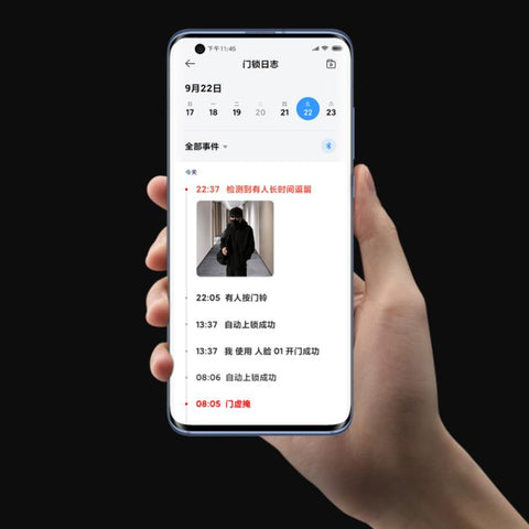 Face Smart Door Lock Camera Fingerprint Lock-CO00583-Veeddydropshipping
