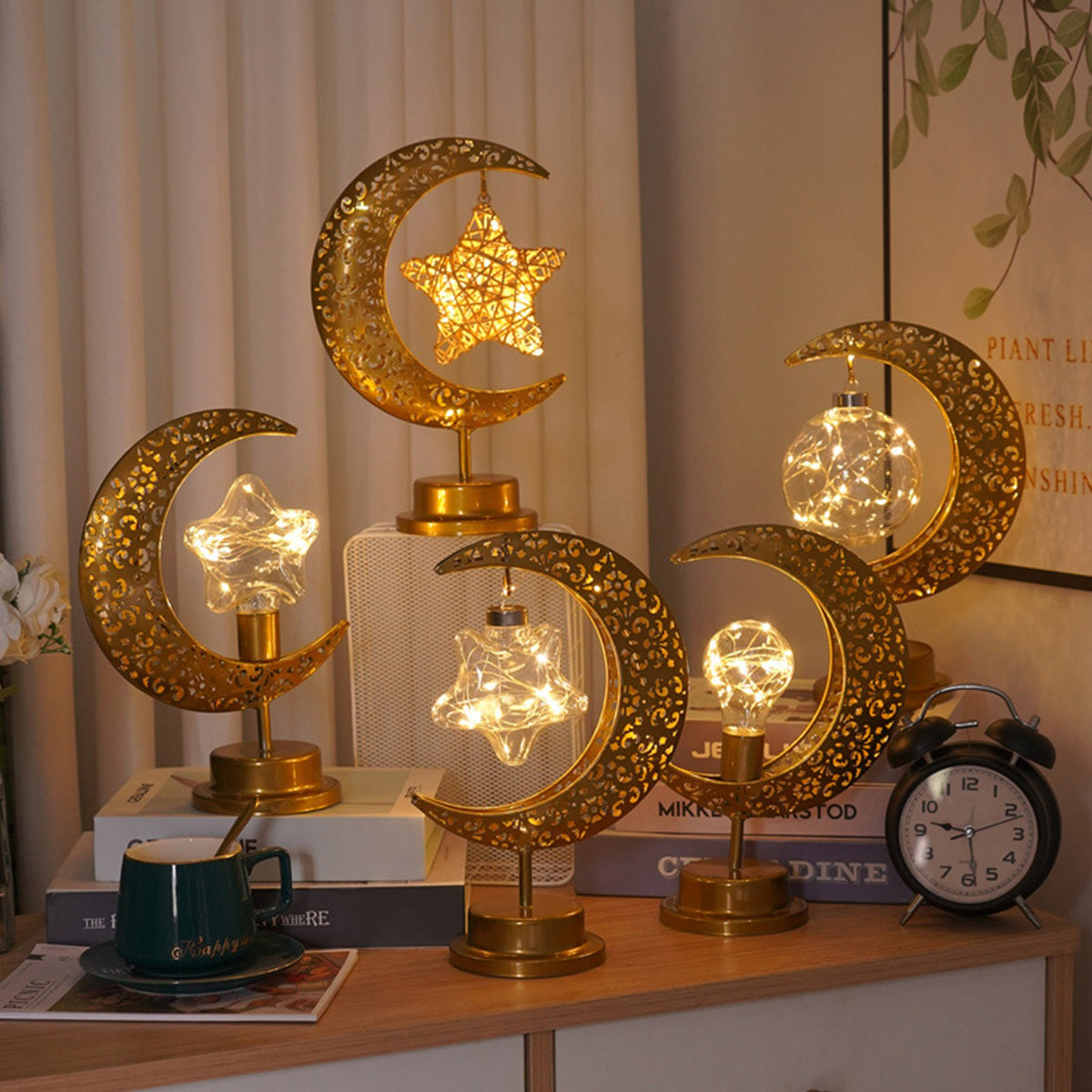 Ramadan Desk Lamp Led Moon Lamp Decoration-HA00306-Veeddydropshipping