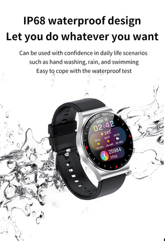 Men Bluetooth call sound SmartWatch  waterproof Heart -JW00852-Veeddydropshipping