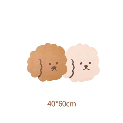 Kawaii Bread Bear Kitchen Mat Floor Waterproof-HA00484-Veeddydropshipping