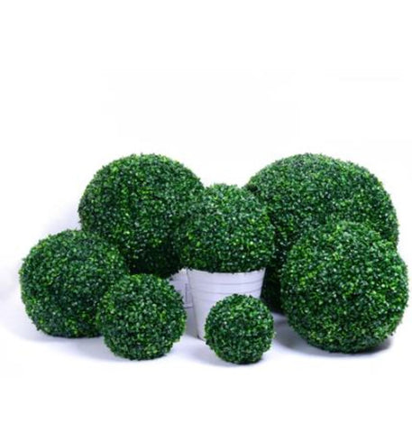 Artificial Plant Milan Grass Ball Plastic-HA00736-Veeddydropshipping