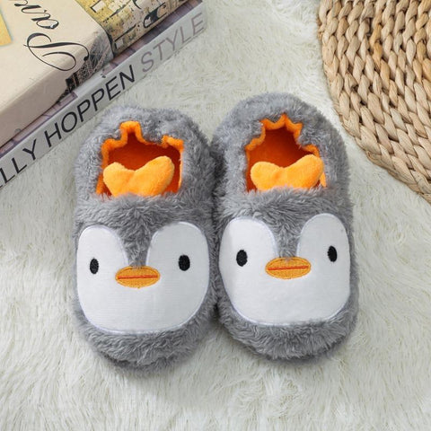 2022 Winter Cute Penguin Kids Slippers Comfortable Baby Warm-TB00125-Veeddydropshipping