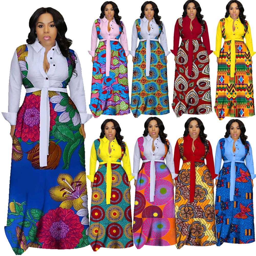 African Elegant Dresses For Women-WF01709-Veeddydropshipping