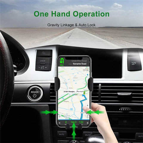 Wireless Fast Charger Car Mount Air Vent Holder-Veeddydropshipping