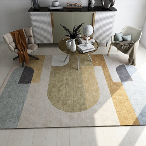 Minimalist Living Room Nordic Geometric Pattern Carpet-HA00466-Veeddydropshipping