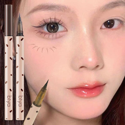 Liquid Eyeliner Lying Silkworm Eyelash Pen-BH00593-Veeddydropshipping