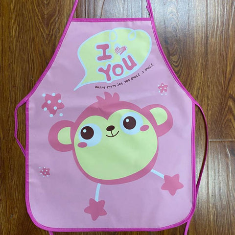 Baby Bibs Cute Cartoon Print Bib Aprons Easy Clean Children Waterproof-TB00723-Veeddydropshipping