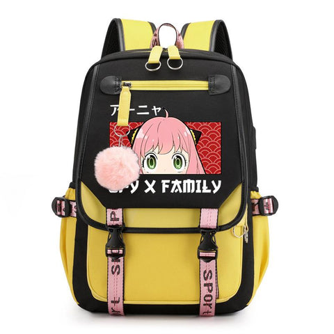Backpack Women comics Cartoon School Bags Teenager Girls Bookbag Lady-BS00028-Veeddydropshipping