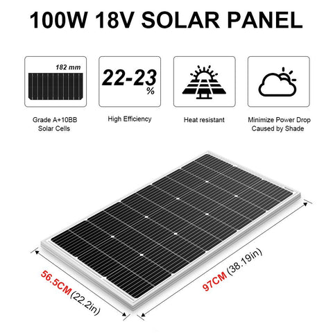 Rigid Solar Panel Kit Waterproof-TI00739-Veeddydropshipping