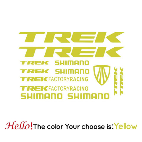 MTB DH Carbon Fiber Bike Decals Trek Road Cycling-AM00818-Veeddydropshipping