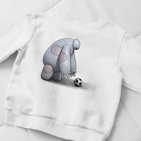 Cozy Simple Baymax Print Kids Boys Sweatshirt Disney Big Hero 6 Fashion-TB01358-Veeddydropshipping